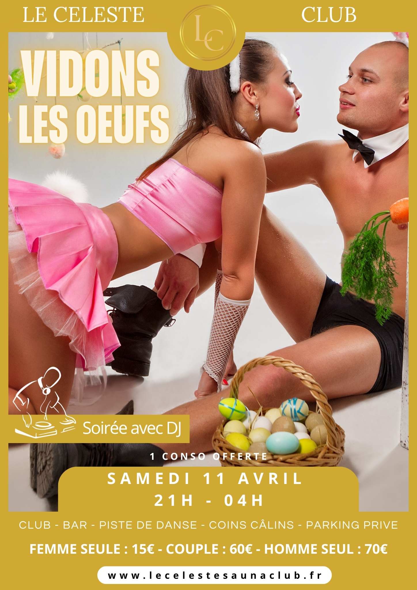 VIDONS LES OEUFS DE PACQUES